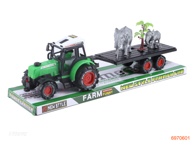 F/P FARM TRUCK W/ELEPHANT 2COLOUR