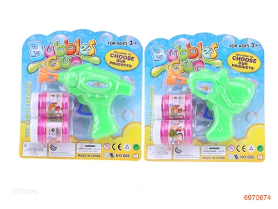 BUBBLE GUN 2ASTD 4COLOUR