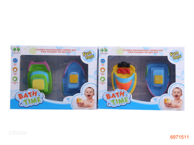 BATH TOYS 2PCS 3ASTD