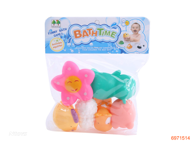 BATH TOYS 6PCS