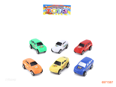 P/B CAR 2PCS 4COLOUR