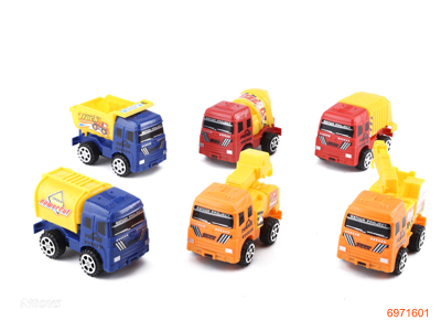 P/B CONSTRUCTION ENGINE TRUCK 6ASTD 3COLOUR