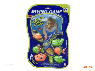 SWIMMING DIVE FISH 6PCS