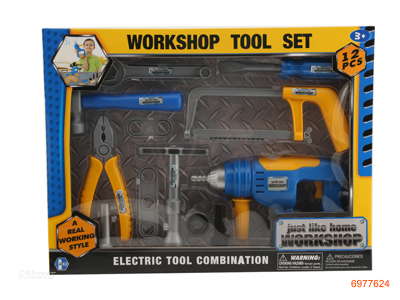 TOOL SET.12PCS W/O 2*AA BATTERIES