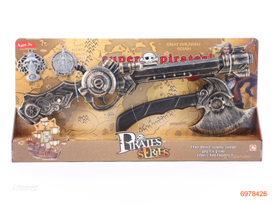 PIRATE SET W/IC/3AG13 BUTTON BATTERIES