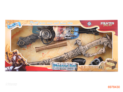 PIRATE SET W/IC/3AG13 BUTTON BATTERIES