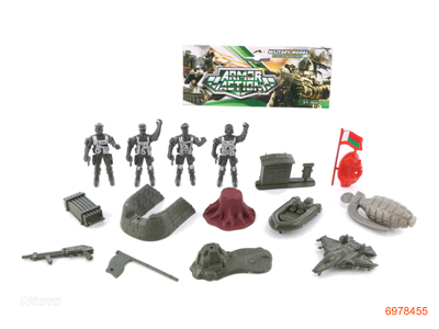 MILITARY SET 15PCS