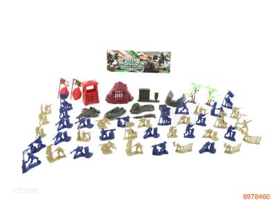 MILITARY SET 54PCS