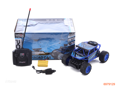 1:18 4CHANNELS R/C CAR,W/3.6V BATTERIES IN CAR/USB,W/O 2AA BATTERIES IN CONTROLLER 2COLOUR