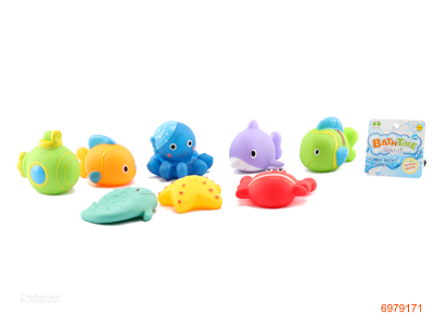 BATH TOYS 8PCS