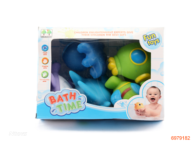 VINYL BATH TOYS 5PCS