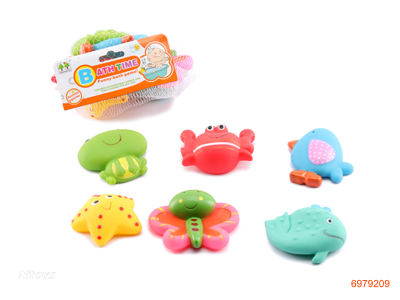 BATH TOYS 6PCS