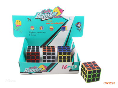 5.6CM MAGIC CUBE 16PCS/DISPLAY BOX