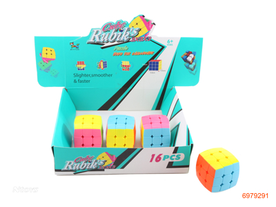 5.6CM MAGIC CUBE 16PCS/DISPLAY BOX