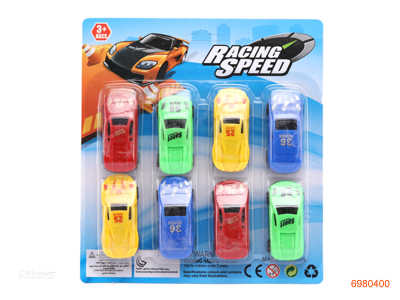 FREE WHEEL CAR 8PCS