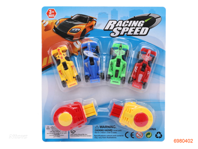 FREE WHEEL CAR 6PCS