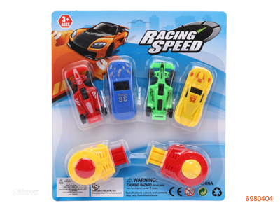 FREE WHEEL CAR 6PCS