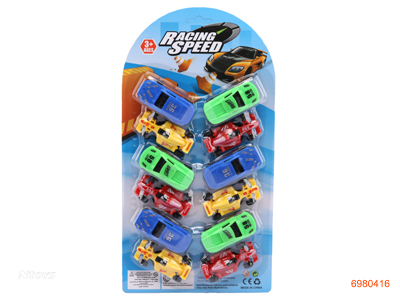 FREE WHEEL CAR 12PCS