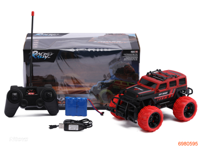 1:20 4CHANNELS R/C CAR,W/4.8V BATTERIES IN CAR/USB,W/O 2AA BATTERIES IN CONTROLLER