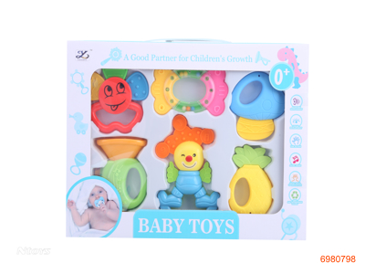 BABY RATTLE 6PCS