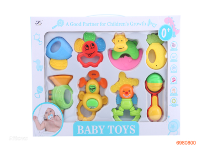 BABY RATTLE 8PCS