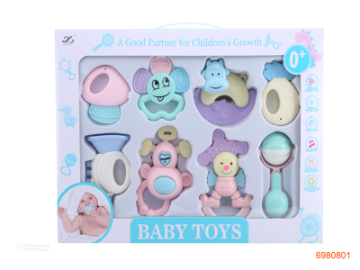 BABY RATTLE 8PCS