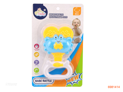 BABY RATTLE 2COLOUR