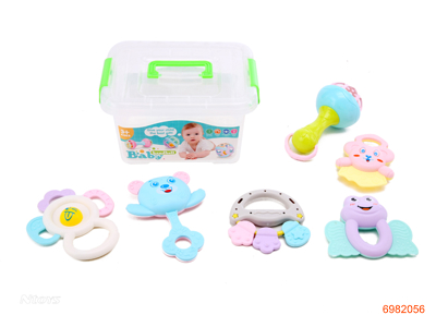 BABY RATTLE 6PCS