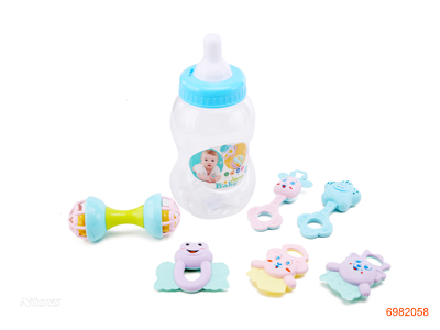 BABY RATTLE 6PCS