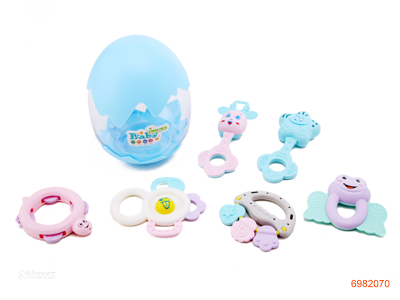 BABY RATTLE 6PCS