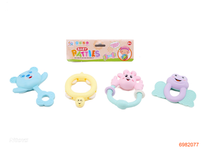 BABY RATTLE 4PCS