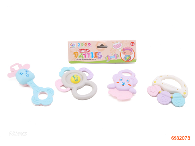 BABY RATTLE 4PCS