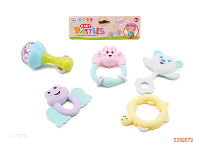 BABY RATTLE 5PCS