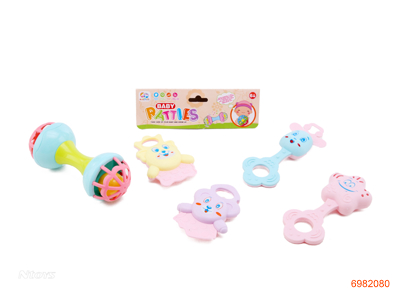 BABY RATTLE 5PCS