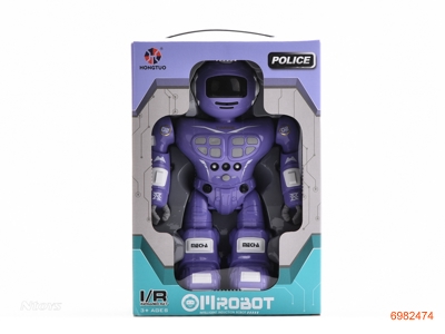 R/C ROBOT W/3.7V BATTERIES IN BODY/USB W/O 2*AAA BATTERIES IN CONTROLLER