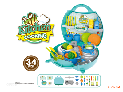 KITCHEN SET 34PCS