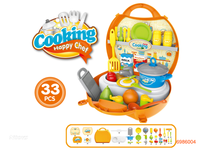 KITCHEN SET 33PCS