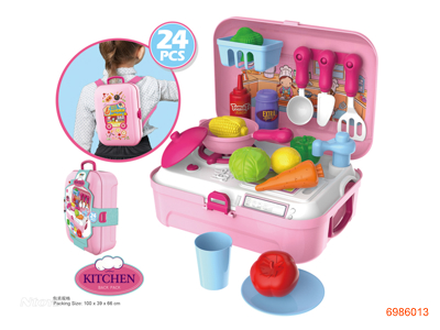 KITCHEN SET W/LIGHT/MUSIC W/O 3*AA BATTERIES