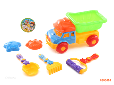 BEACH CAR 6PCS