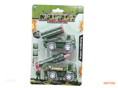 P/B MISSILE TRUCK 2PCS