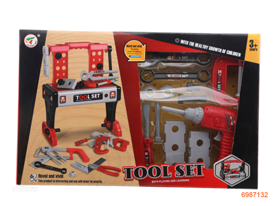 TOOL SET W/O 2AA BATTERIES 38PCS