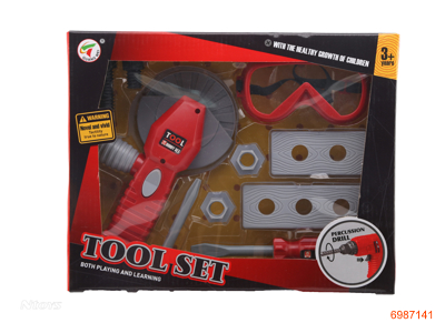 TOOL SET W/O 2AA BATTERIES 10PCS