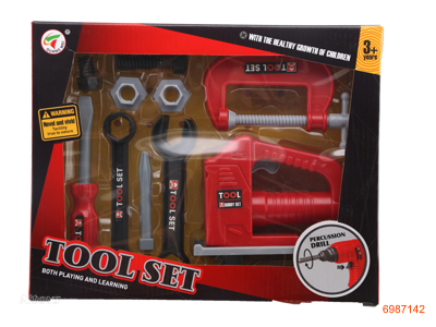 TOOL SET W/O 2AA BATTERIES 10PCS