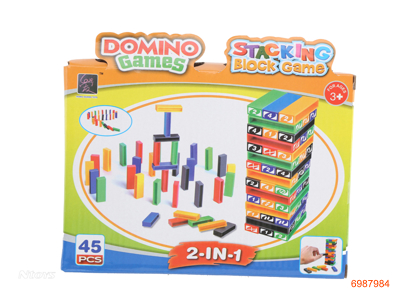 DOMINO IN STACKING 45PCS
