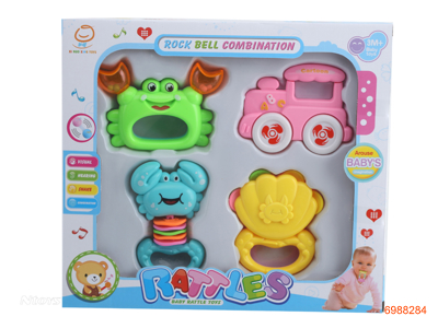 BABY RATTLE 4PCS