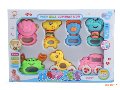 BABY RATTLE 7PCS