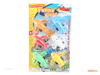 FREE WHEEL TOYS 6PCS