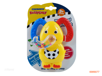 BABY RATTLE.W/LIGHT/MUSIC/IC/2*AG13 BATTERIES