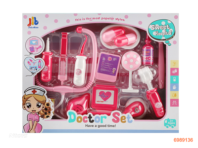 DOCTOR SET W/SOUND/LIGHT/2*AG10 BATTERIES