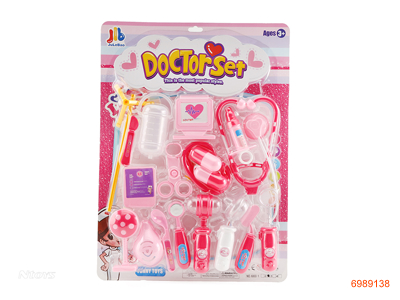 DOCTOR SET W/SOUND/LIGHT/2*AG10 BATTERIES